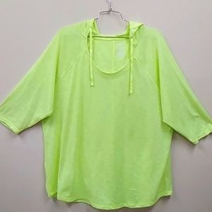 Danskin Now Pullover 3/4 Sleeve Hoodie 5207b